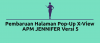 Pembaruan Halaman Pop-Up X-View APM Jennifer Versi 5